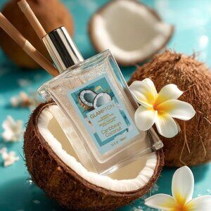 Glampton Caribbean Coconut Shimmer Mist.